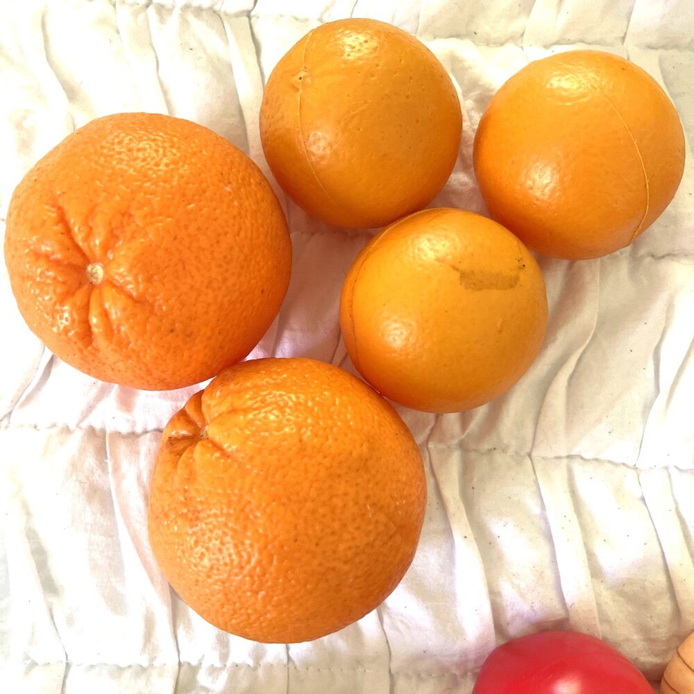 Lot 35 Pc Faux Artificial Fruit And‎ Vegetables most =actual size realistic look - Picture 5 of 9
